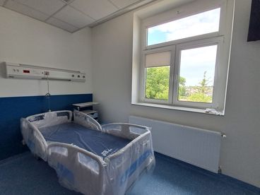 Nowoczesny Oddział Geriatryczny w wieluńskim szpitalu we wrześniu będzie gotowy na przyjęcie pierwszych pacjentów